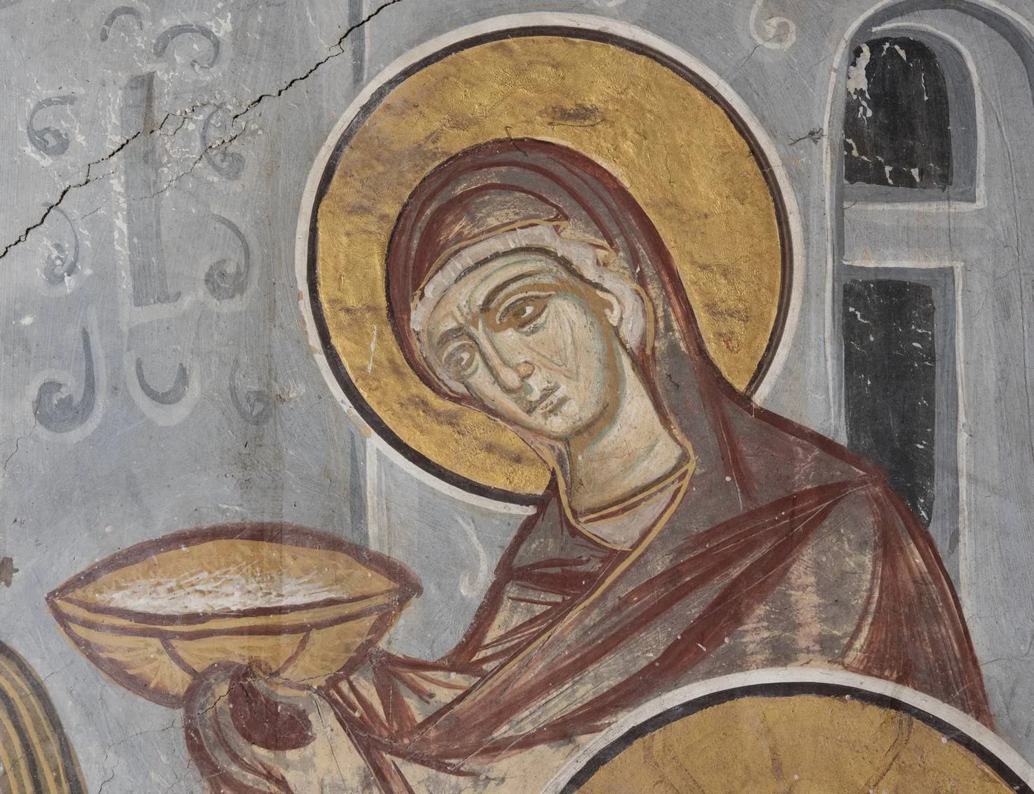 Προεπισκόπηση εικόνας για Η Αγία Τριάδα (Φιλοξενία του Αβραάμ) / λεπτομέρεια