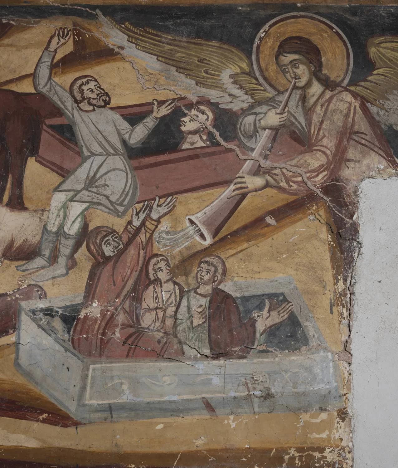 Προεπισκόπηση εικόνας για Όραμα Δανιήλ (λεπτομέρεια / ο άγγελος σαλπίζων)